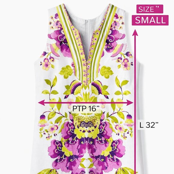 New York & Company Dresses & Skirts - New York & Company Floral Sleeveless Dress – Size Small – 100% Cotton